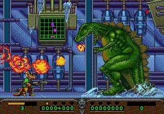 Yep, that's Godzilla. Zany, huh?